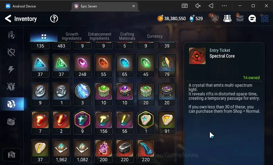Epic Seven Accounts GLOBAL Unverif|New Era|5 ML(WOTM Tenebria,NC Landy image 13