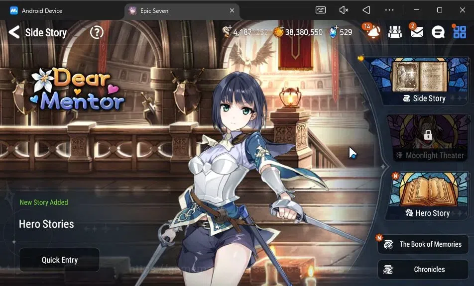 Epic Seven Accounts GLOBAL Unverif|New Era|5 ML(WOTM Tenebria,NC Landy image 17