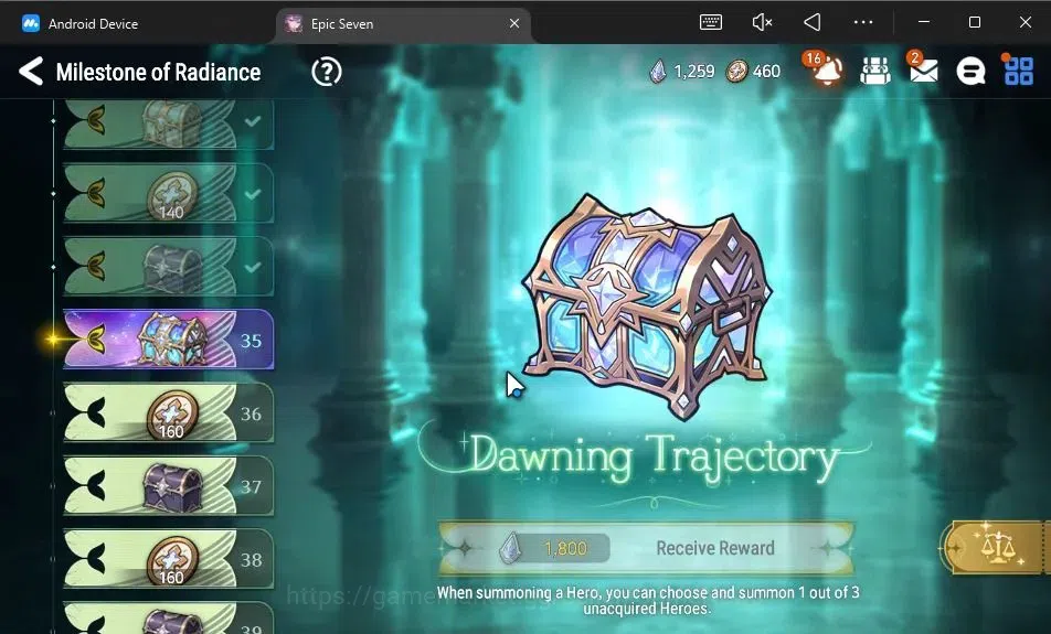 Epic Seven Accounts GLOBAL Unverif|New Era|5 ML(WOTM Tenebria,NC Landy image 4