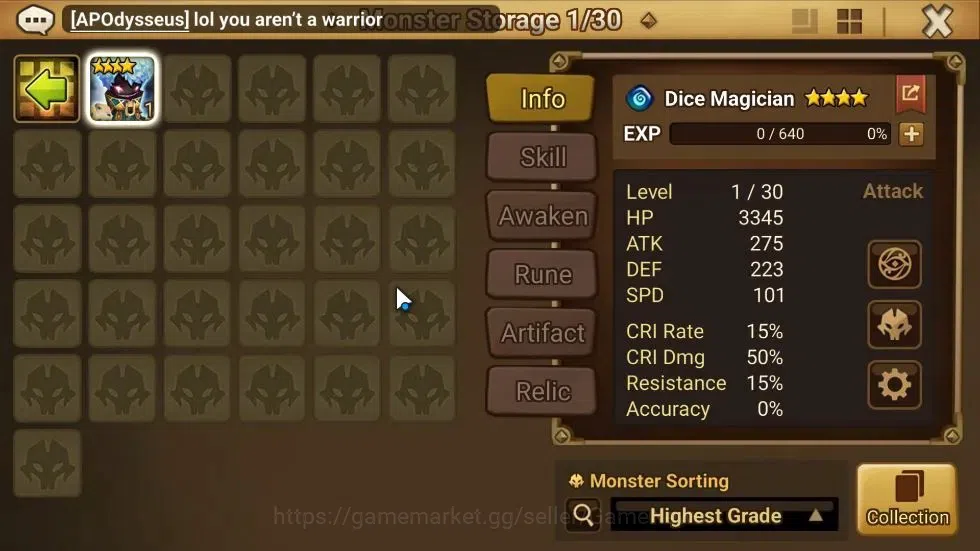 Summoners War: Sky Arena Accounts GLOBAL Lv28|1 LD[Artamiel]|9 Total NB5[Sonia,Angel image 11