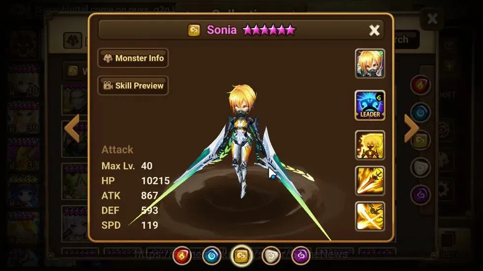 Summoners War: Sky Arena Accounts GLOBAL Lv28|1 LD[Artamiel]|9 Total NB5[Sonia,Angel image 13