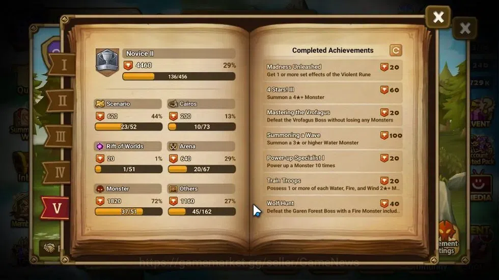 Summoners War: Sky Arena Accounts GLOBAL Lv28|1 LD[Artamiel]|9 Total NB5[Sonia,Angel image 9