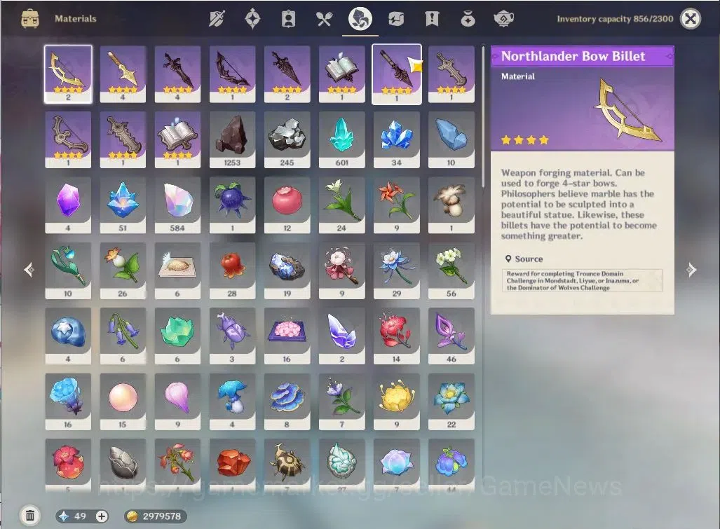 Genshin Impact Accounts ASIA|AR58|13Limited+6(*5Weapon)|3 PremTeam (Flins, image 16