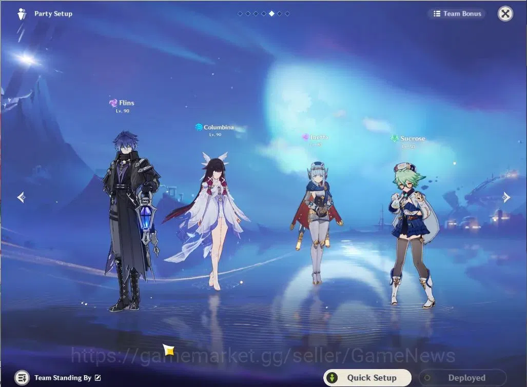 Genshin Impact Accounts ASIA|AR58|13Limited+6(*5Weapon)|3 PremTeam (Flins, image 3