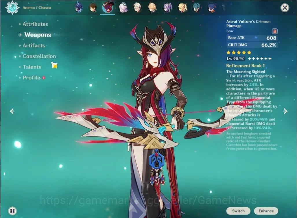 Genshin Impact Accounts ASIA|AR58|13Limited+6(*5Weapon)|3 PremTeam (Flins, image 9