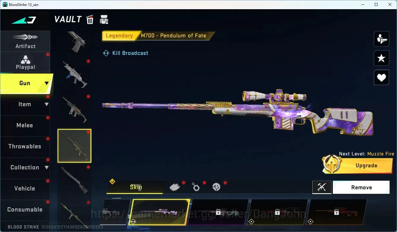 Blood Strike Accounts ASIA | 1 ETERNAL: Desert Eagle - Scorpius | 2 7DS  image 11