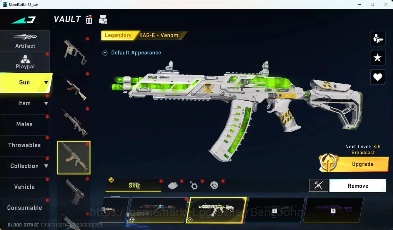 Blood Strike Accounts ASIA | 1 ETERNAL: Desert Eagle - Scorpius | 2 7DS  image 14