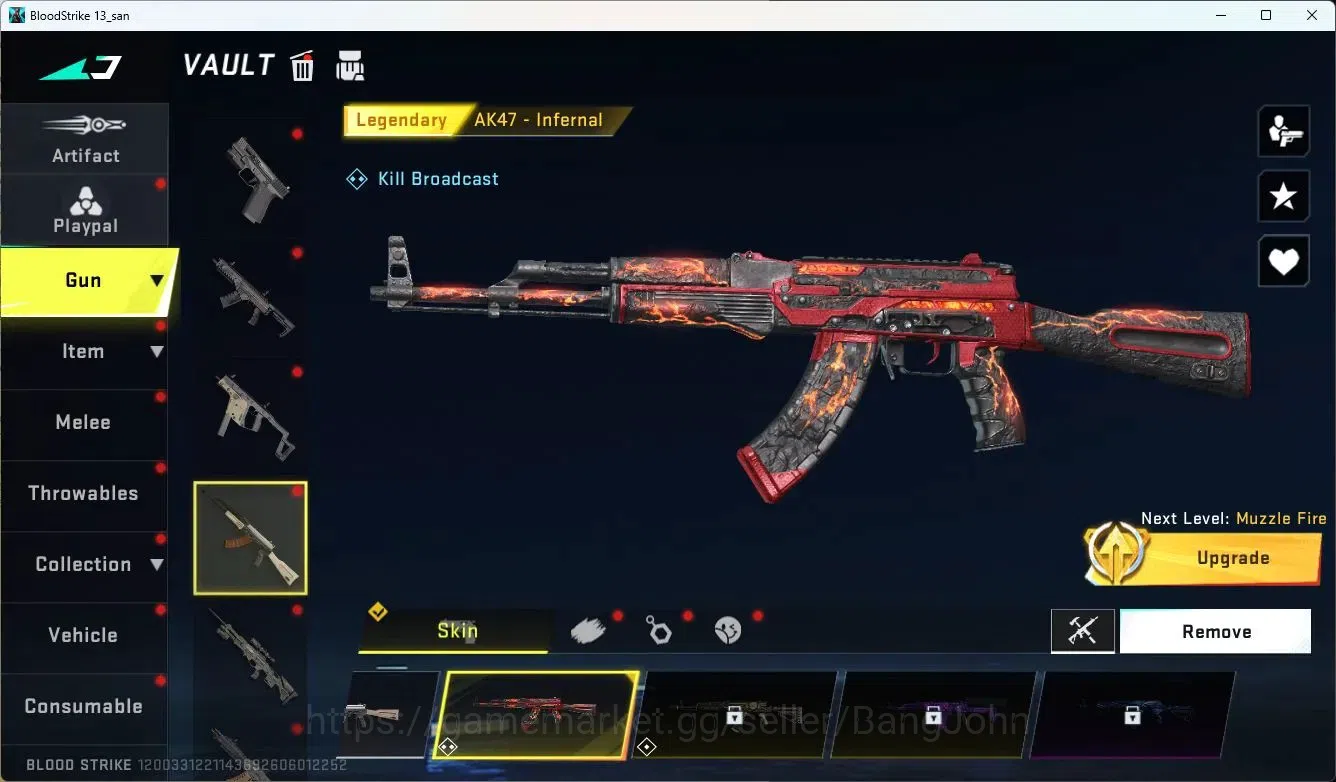 Blood Strike Accounts ASIA | 1 ETERNAL: Desert Eagle - Scorpius | 2 7DS  image 15