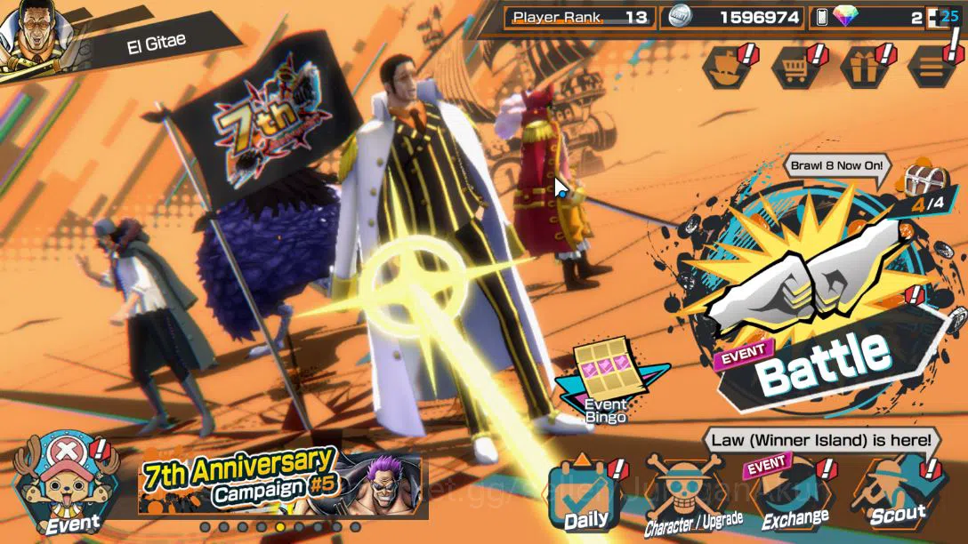 Global|EX 3|Battle Of Monster Onigashima Kaido,Land Of WanoOrobi,Awaken Form RobLucci Etc| Rank 13 | Bandai |Check SS (OPBR1698) One Piece Bounty Rush Accounts Starter Global|EX 3|Battle Of Monster Onigashima Kaido,Land Of WanoOrobi,Awaken Form RobLucci