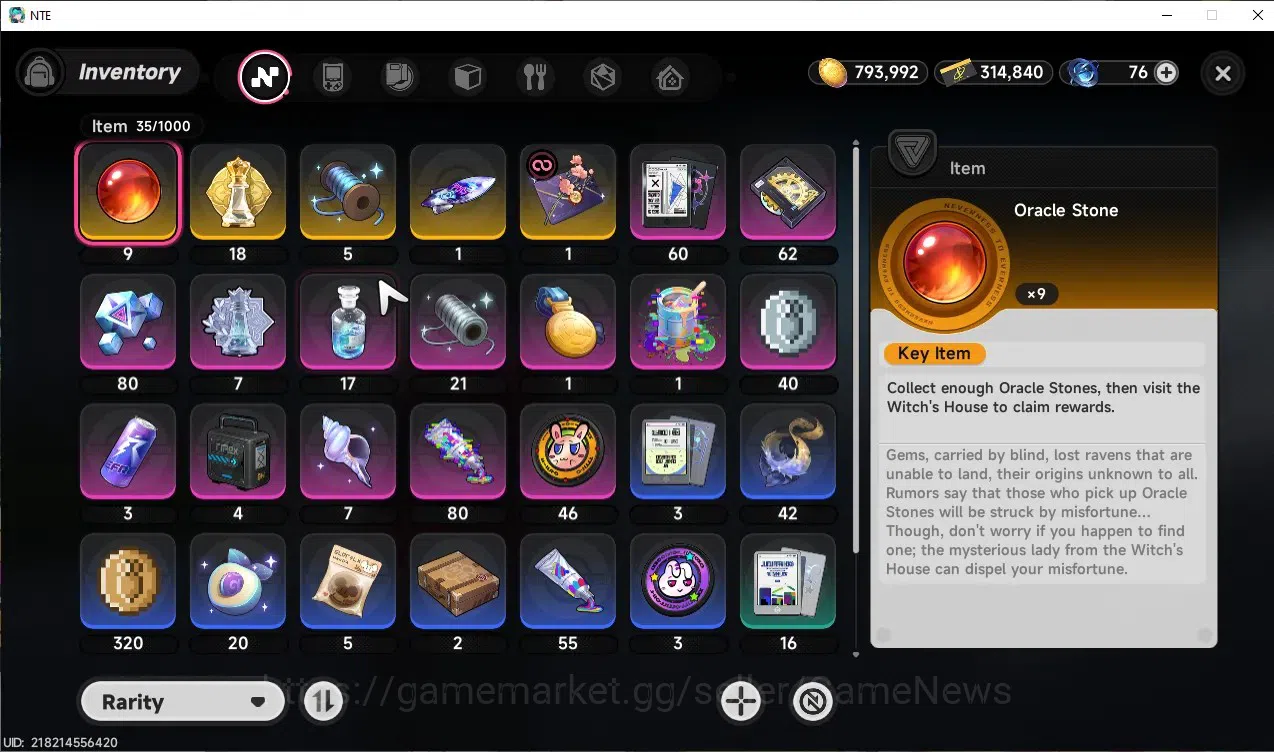 Neverness to Everness Accounts GLOBAL SEA|HL 17|TL 5|5 SSR 2 Limited|Lacrimosa+Sk image 10