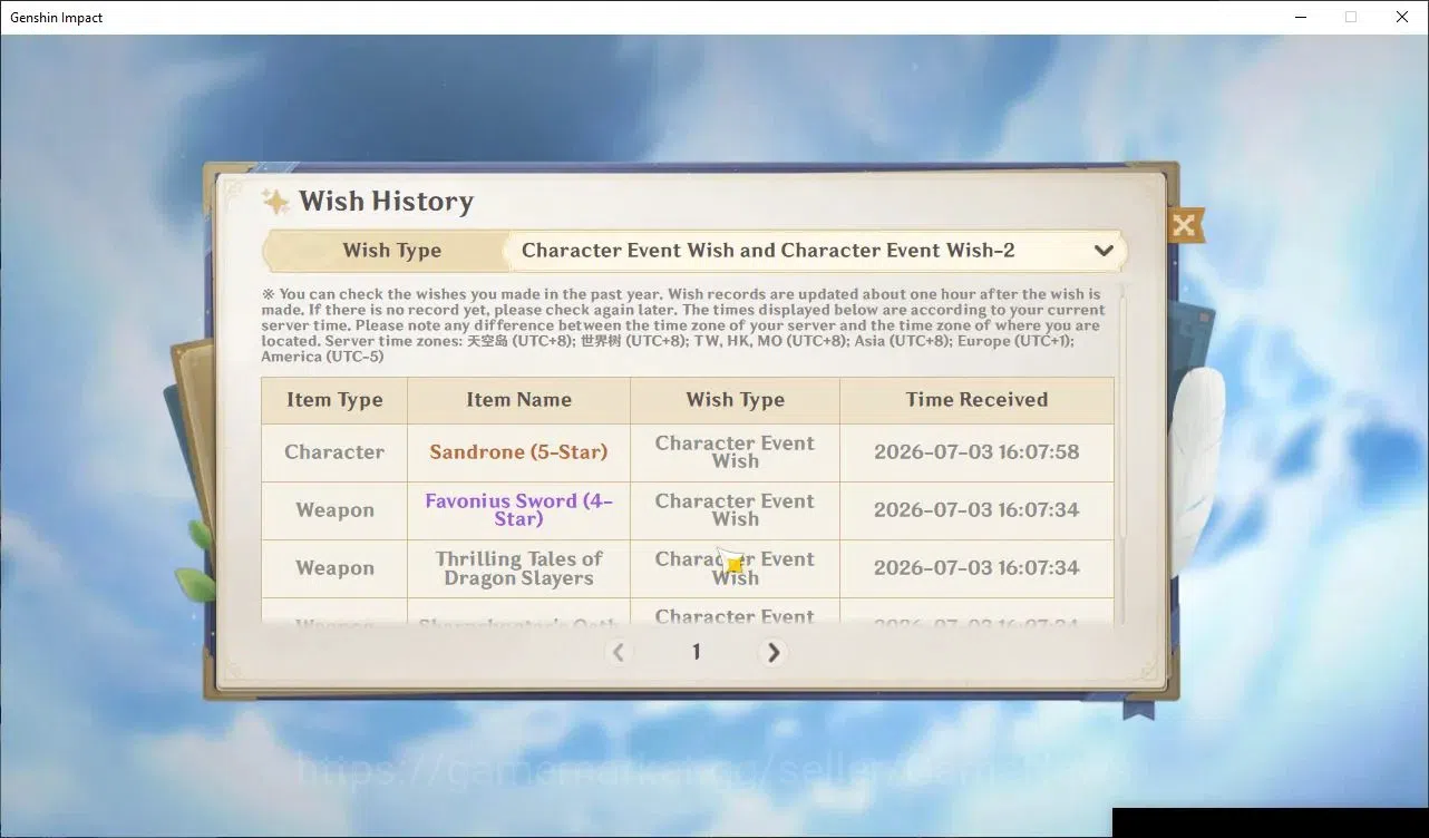 Genshin Impact Accounts ASIA|AR 47|2 Limited|Sandrome,Zhongli +4(5*Standar image 12