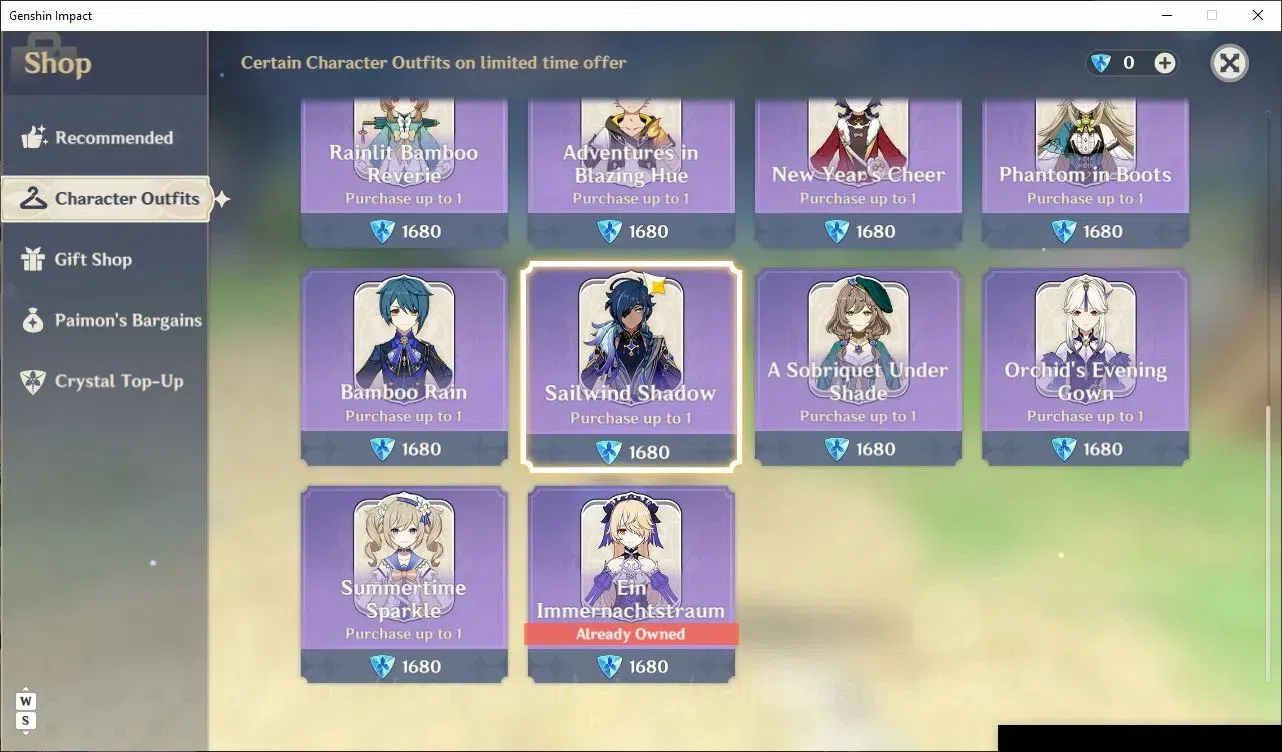Genshin Impact Accounts ASIA|AR 47|2 Limited|Sandrome,Zhongli +4(5*Standar image 16