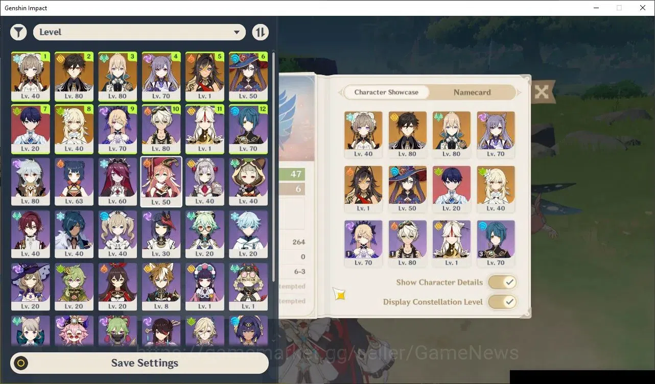 Genshin Impact Accounts ASIA|AR 47|2 Limited|Sandrome,Zhongli +4(5*Standar image 2