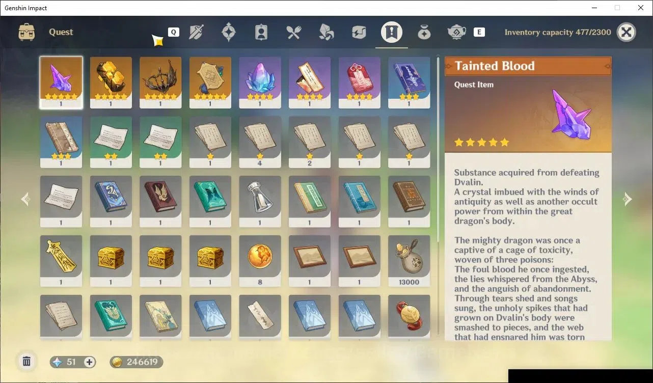 Genshin Impact Accounts ASIA|AR 47|2 Limited|Sandrome,Zhongli +4(5*Standar image 9