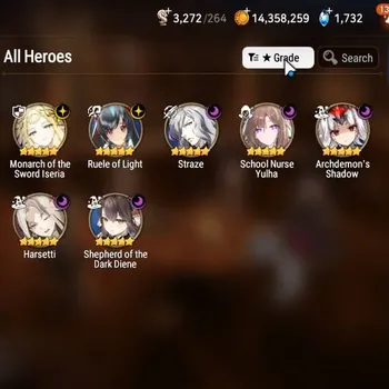 Epic Seven Accounts Starter Global Unverif|Starter 7ML(Straze,Ruele,SDDiene,MotSIseria,Harsetti,Etc.)|Theater 3 Left|PoH