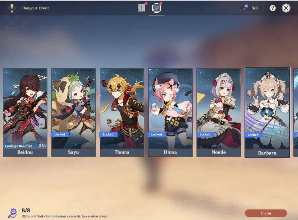 Genshin Impact Accounts Asia |AR 55|5 Limited+4(*5Weapon)|NahidaC2,Varesa, image 14