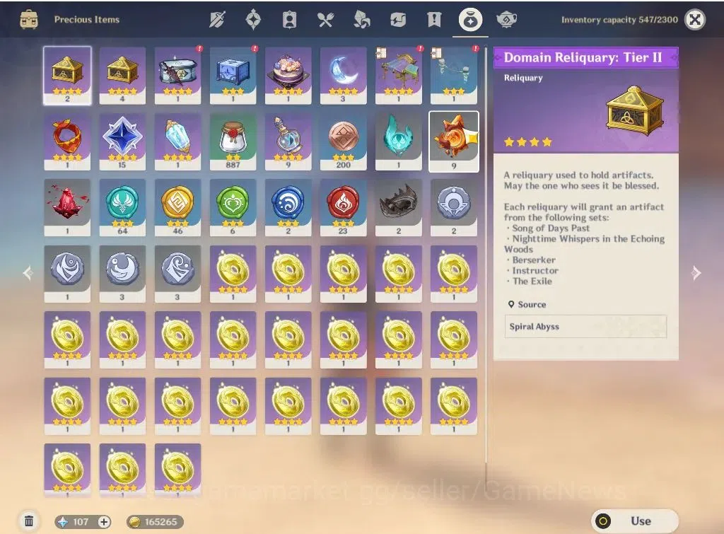 Genshin Impact Accounts Asia |AR 55|5 Limited+4(*5Weapon)|NahidaC2,Varesa, image 9