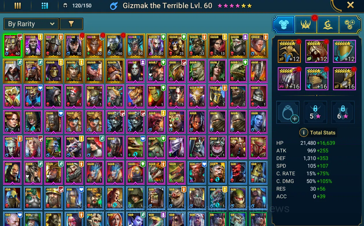 Raid: Shadow Legends Accounts Lv 33 681k Pwr|1 Myth Gizmak + 19 Legends(Teodor,E image 4