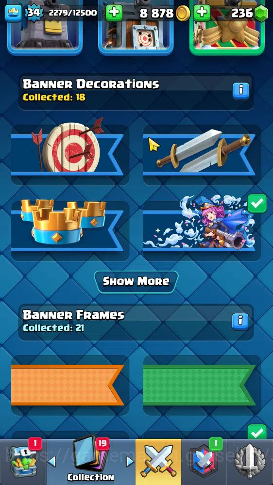 Clash Royale Accounts Midgame Lvl 34|Trophy 7923|KTL 12|Limited Skin|Card 114|1 Hero 5 EVO 2 Champ 20 Legendary 33 Epic 30 16