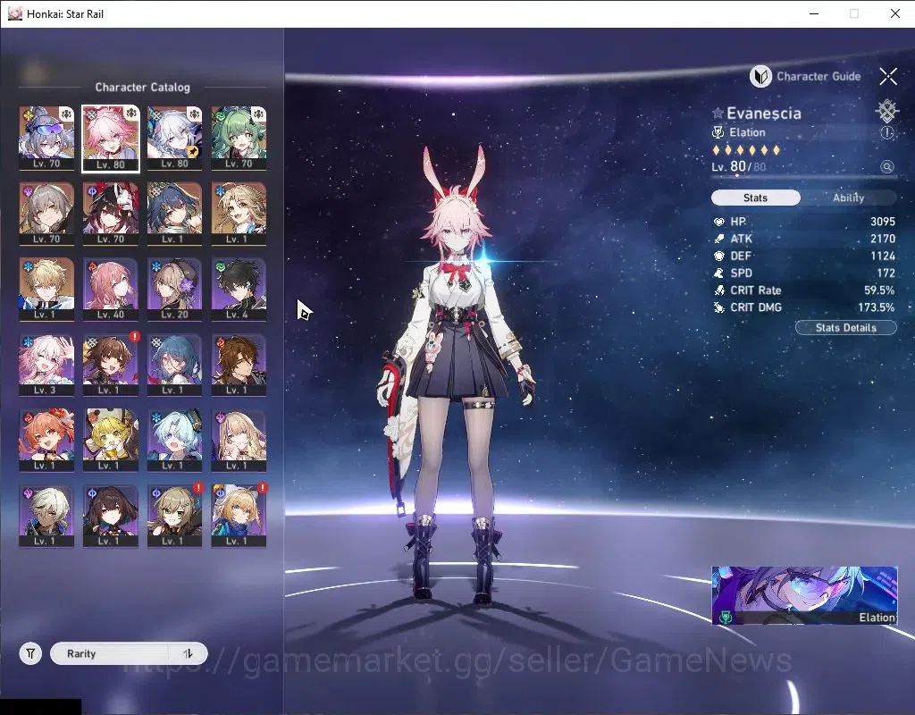 Honkai Star Rail Accounts Asia|TL 61|18 SRSP|6 Limited|SW 999+Sign,Evanescia image 4