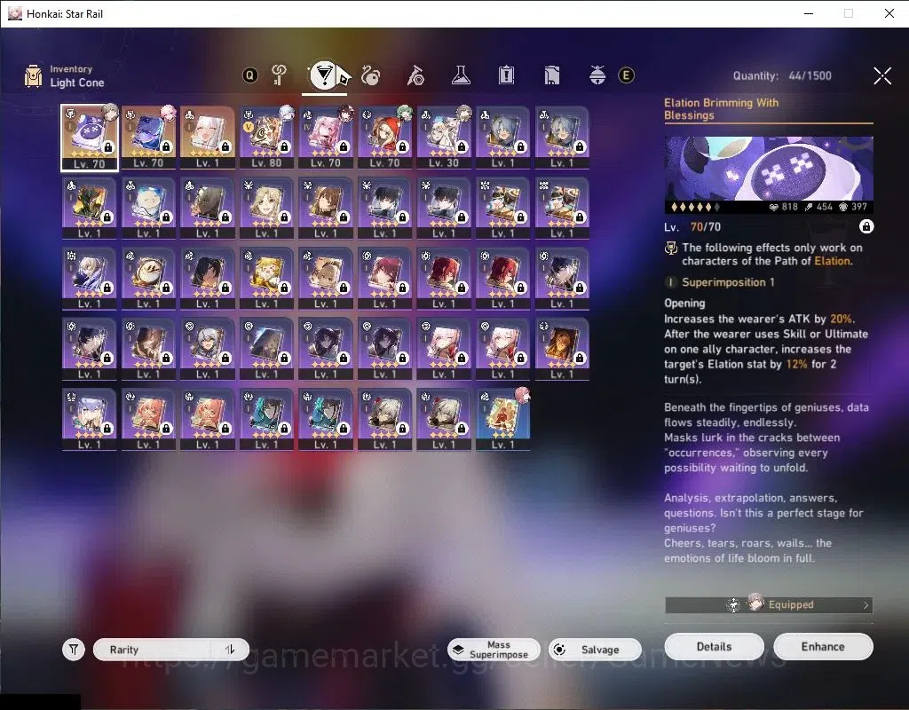 Honkai Star Rail Accounts Asia|TL 61|18 SRSP|6 Limited|SW 999+Sign,Evanescia image 5