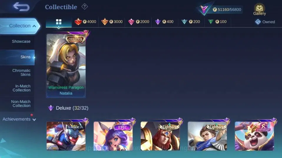 Mobile Legends: Bang Bang Accounts Global |Hero 122|Skin 239|Renowned|Collector Natal image 12