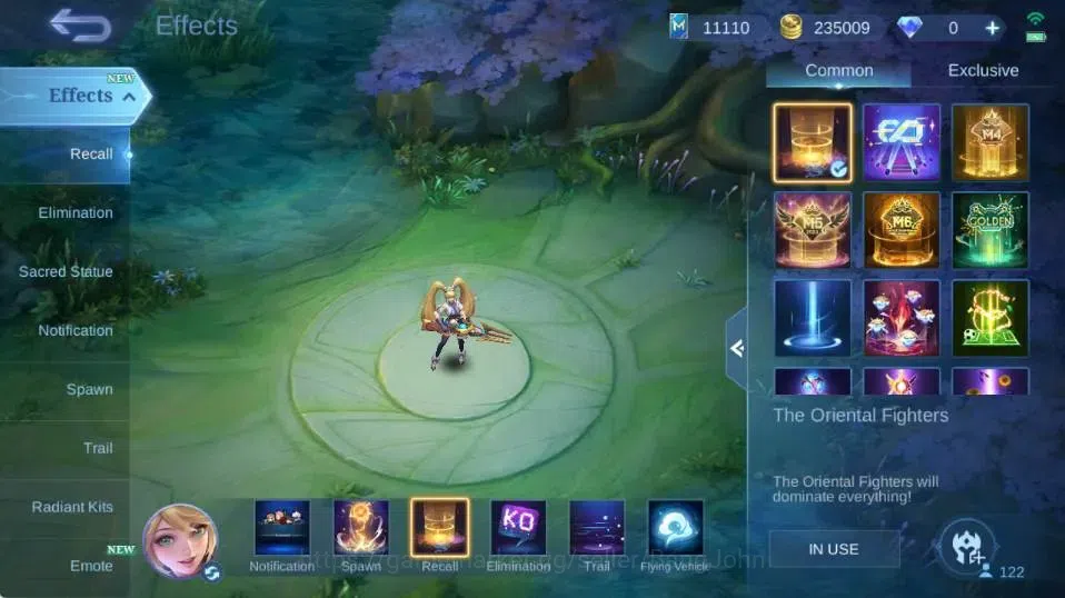 Mobile Legends: Bang Bang Accounts Global |Hero 122|Skin 239|Renowned|Collector Natal image 3