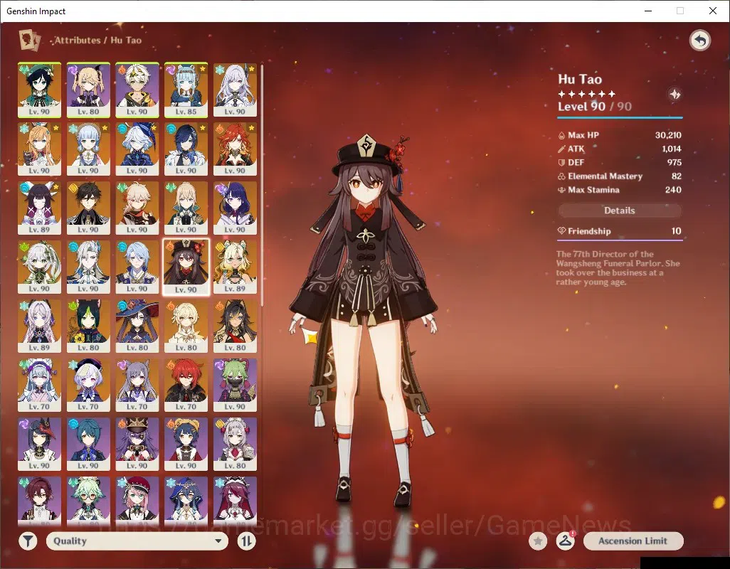 Genshin Impact Accounts ASIA|AR60|16,4k Primo|18Limited+14(*5Weap)|[Skirk, image 18