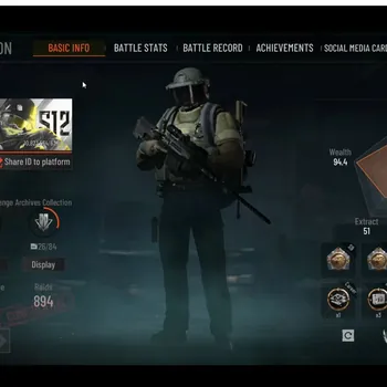 Arena Breakout Accounts High Value Mobile | LV 30 | SV 117,6M | CV 91,4M | Exclusive ET AKM,X-Ray H416,Fruit AR57,Ovr