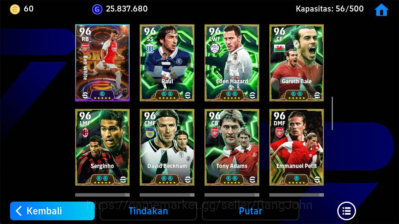 eFootball Accounts Power 3217 | A griezman Blitz, Zico Blitz, Messi B image 7