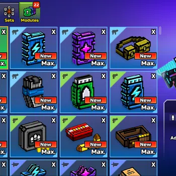 Pixel Gun 3D Items Others Gifting All Modules LVL X
