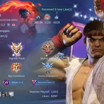Mobile Legends: Bang Bang Accounts Collector Hero 138|Skin 282|HighImmo 100|Street Fighter Paquito,Sanrio Floryn,KOF