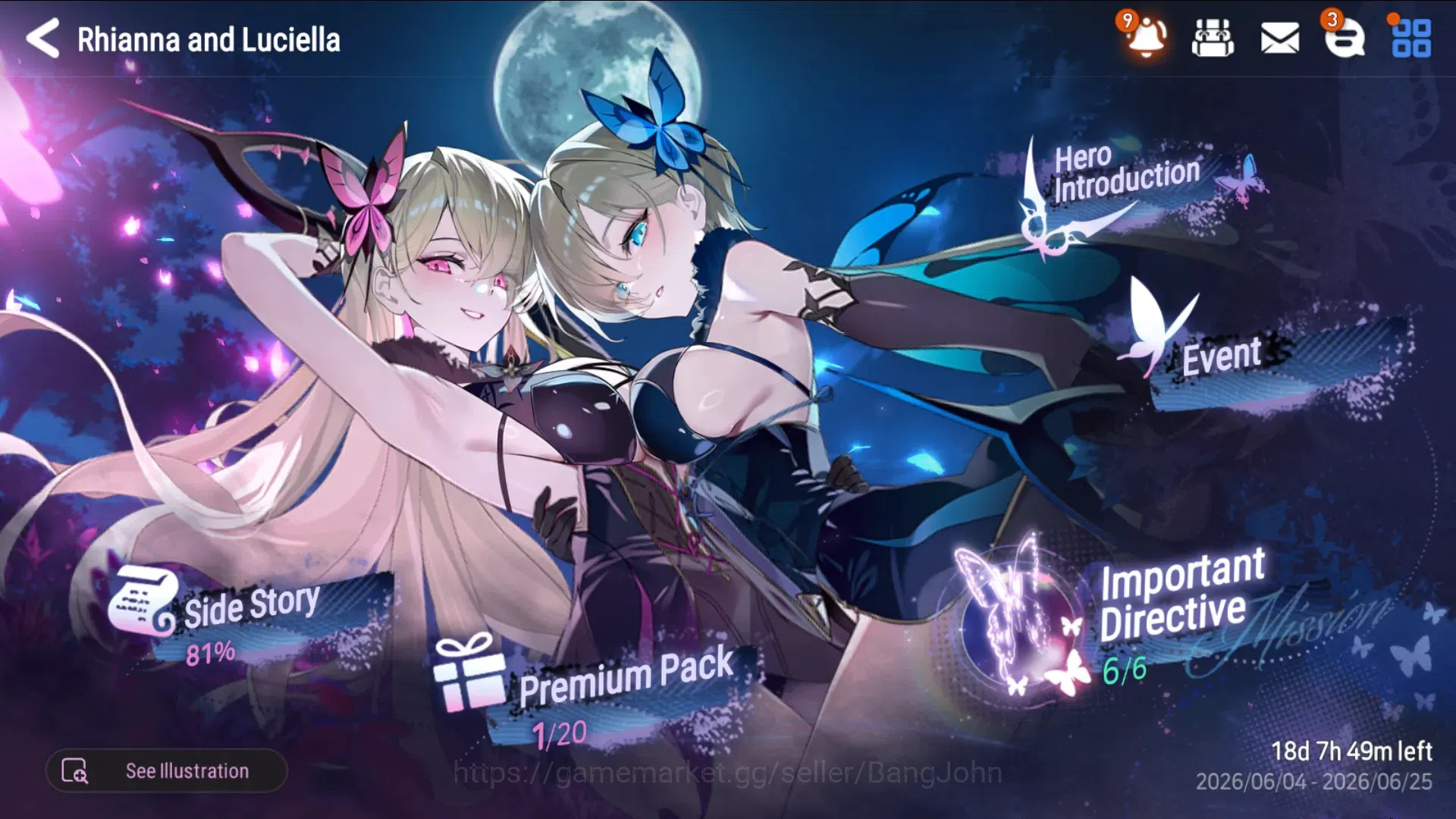 Epic Seven Accounts Global-15 ML(R&L,BArunka,LOTScales,Salome,Etc.)Rin image 17