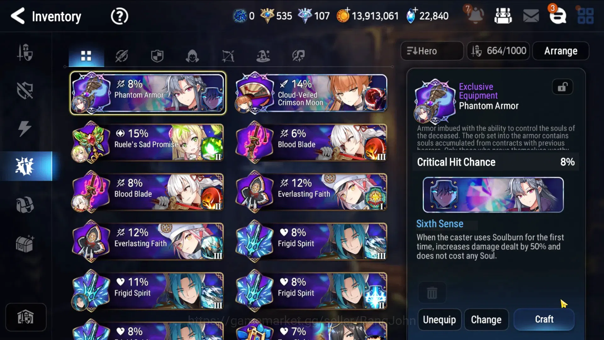 Epic Seven Accounts Global-15 ML(R&L,BArunka,LOTScales,Salome,Etc.)Rin image 6