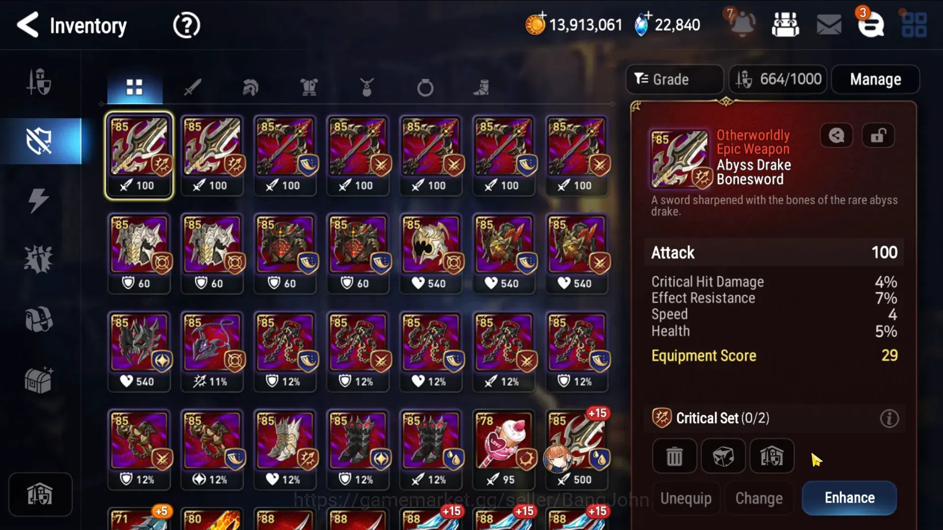 Epic Seven Accounts Global-15 ML(R&L,BArunka,LOTScales,Salome,Etc.)Rin image 8
