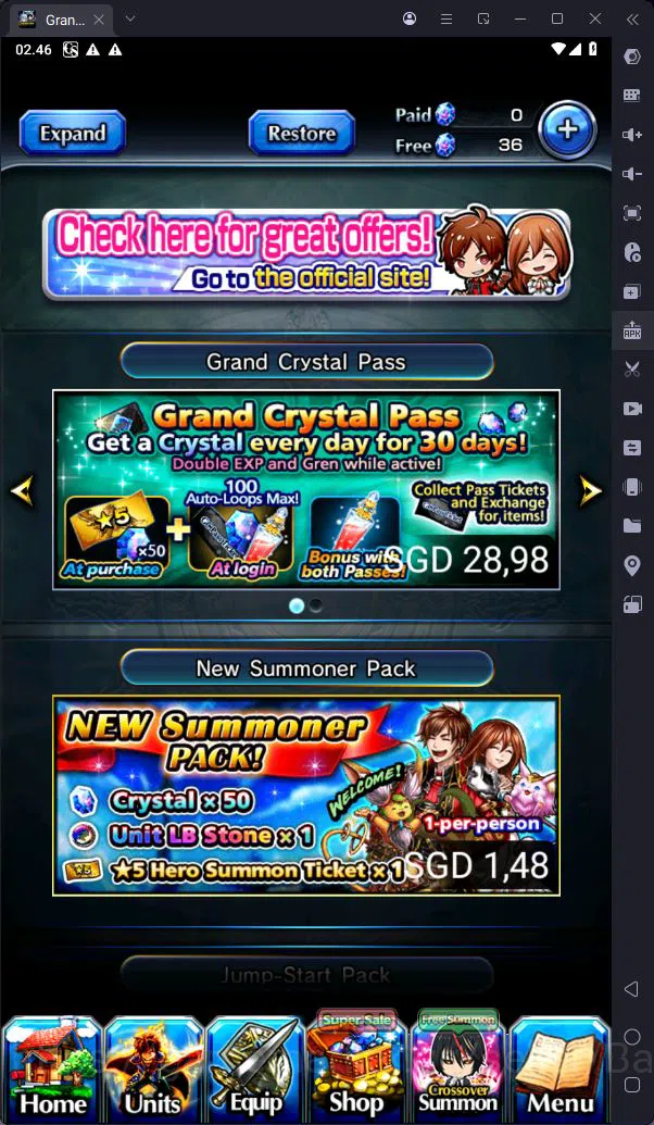 Grand Summoners Accounts [GLOBAL] Rank 51 | 10 Ascend | Summer Miyu | Shiro image 6