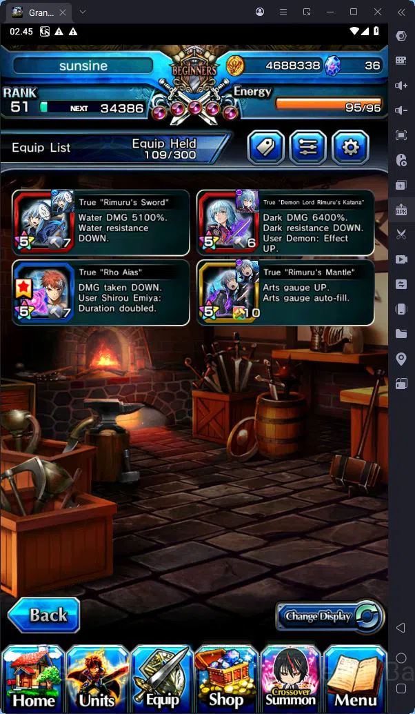 Grand Summoners Accounts [GLOBAL] Rank 51 | 10 Ascend | Summer Miyu | Shiro image 8