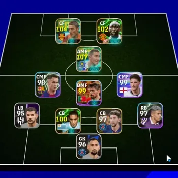 eFootball Accounts Legends & Iconic Players Android|Big Time Ruud van Nistelrooij|7Epic Eden Hazard,Francesco Totti,Andy