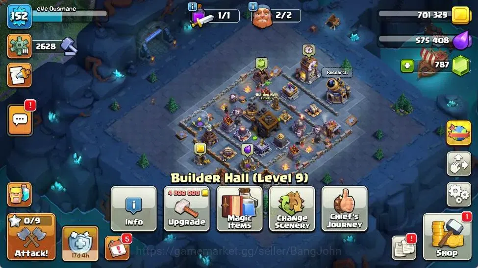 Clash of Clans Accounts Global | TH 15-BH 9 | LVL 152|HH 9|AQ 67,MP 43 ,GW image 15