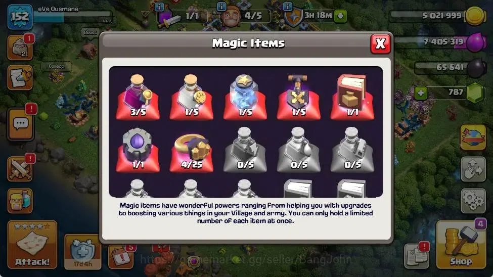 Clash of Clans Accounts Global | TH 15-BH 9 | LVL 152|HH 9|AQ 67,MP 43 ,GW image 3