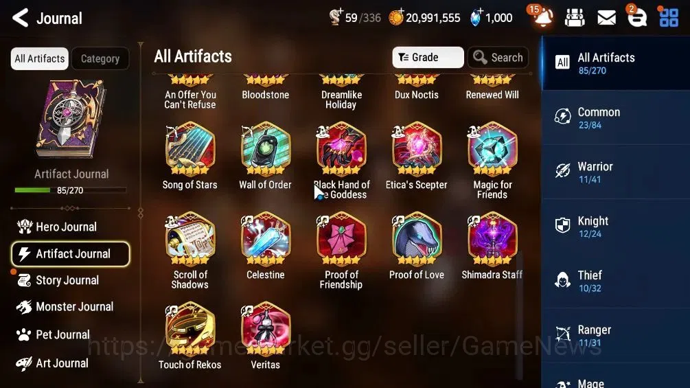 Epic Seven Accounts High-End GLOBAL UNVerif|END GAME|16 ML(BArunka,LOT Scales,NM Luna,Etc)+Setsuka,PFByblis|AUTO WGB Hunt|1K 11