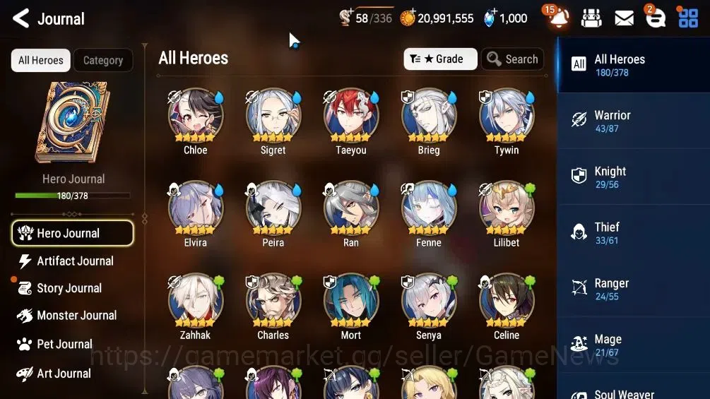Epic Seven Accounts High-End GLOBAL UNVerif|END GAME|16 ML(BArunka,LOT Scales,NM Luna,Etc)+Setsuka,PFByblis|AUTO WGB Hunt|1K 8