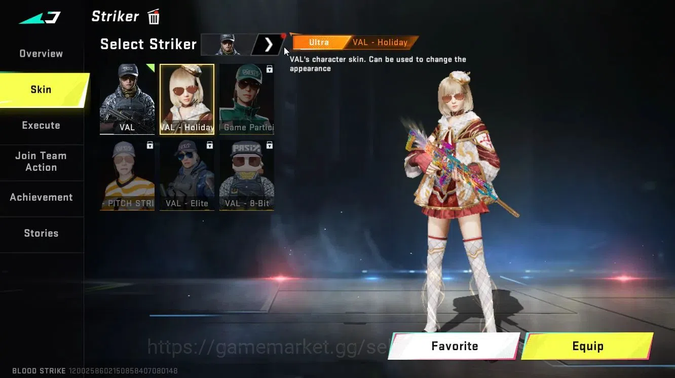 Blood Strike Accounts Collab Skin ASIA|ETRNAL DEagle-Scorpius|ULTRA MELEE Lightblade-DarkForce+[ETHAN,FAL,Etc]|Collab 11