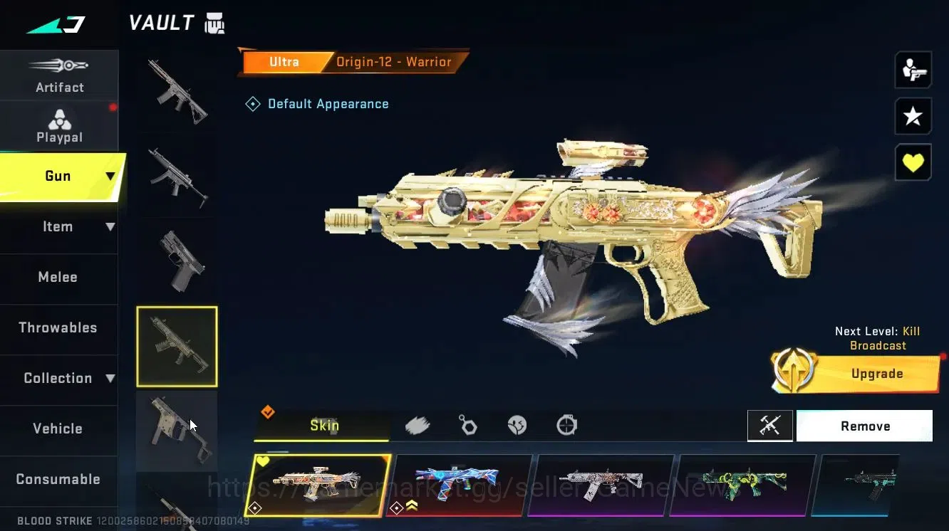 Blood Strike Accounts Collab Skin ASIA|ETRNAL DEagle-Scorpius|ULTRA MELEE Lightblade-DarkForce+[ETHAN,FAL,Etc]|Collab 14