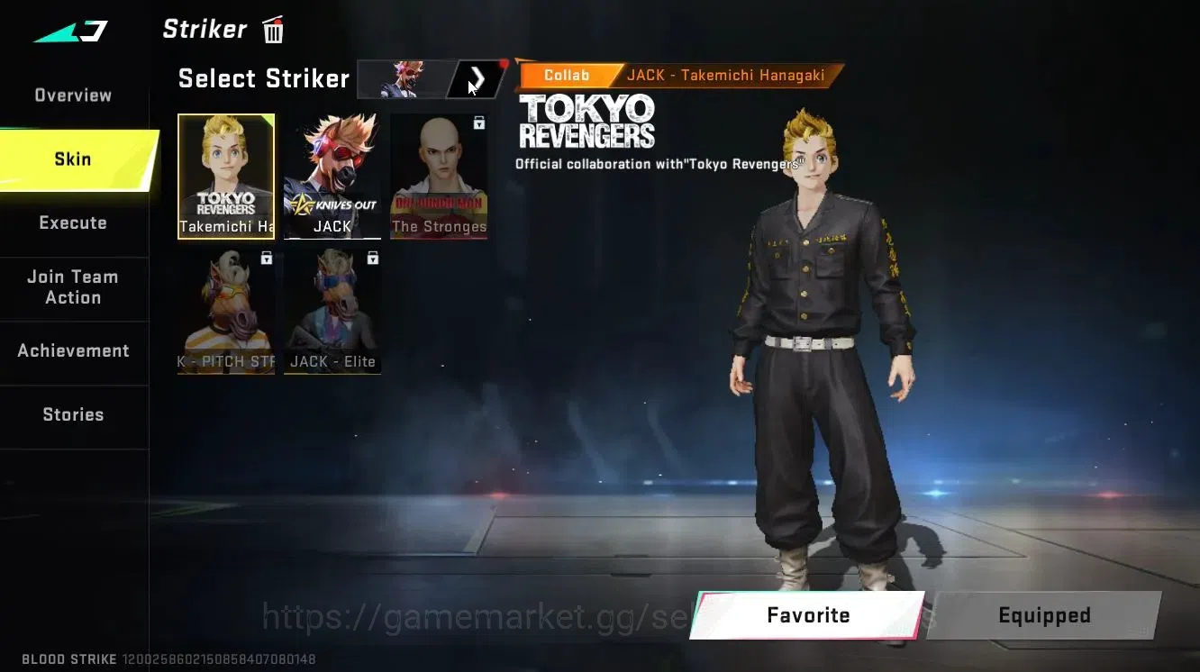 Blood Strike Accounts Collab Skin ASIA|ETRNAL DEagle-Scorpius|ULTRA MELEE Lightblade-DarkForce+[ETHAN,FAL,Etc]|Collab 6