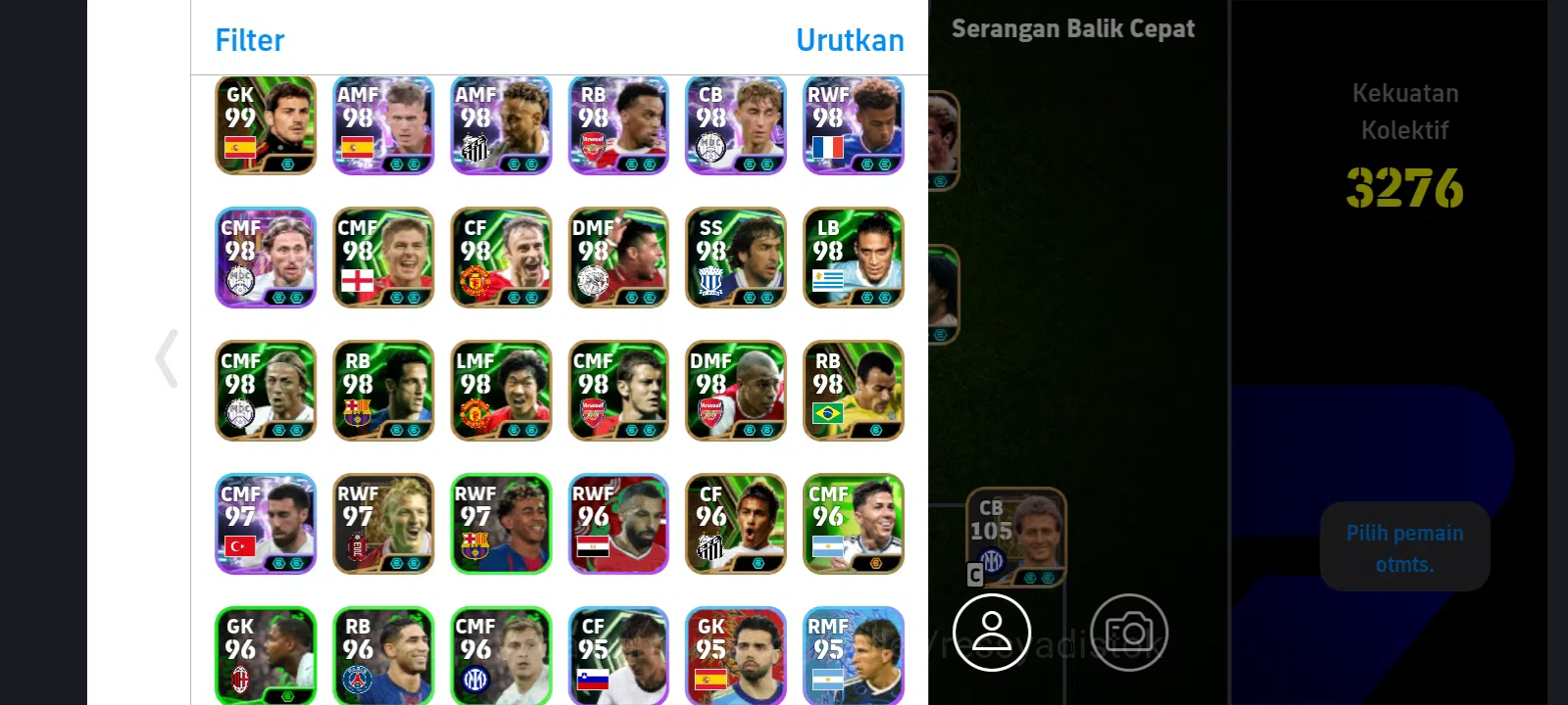 eFootball Accounts Meta Player EFOOTBALL 2026 | 70 DB BOOSTER, SPECIAL ACCOUNT, 8 MANAGER BOOSTER, POWER 3276, CHEAPEST 3