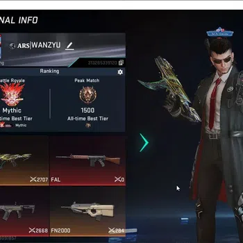 Blood Strike Accounts Collab Skin ASIA|EVO: FAL-Evolved Draco|Limited Gun: Origin12-Playmaker|3 Collab (AOT,TR,OPM)|8 Ultra