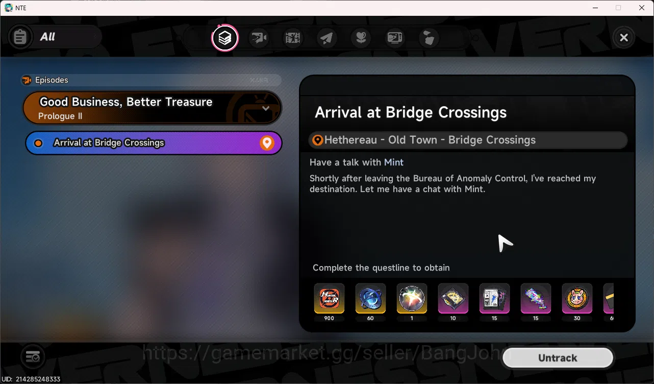 Neverness to Everness Accounts EU | Starter Lv | S Char Nanaly + Glider | NTE019 image 3