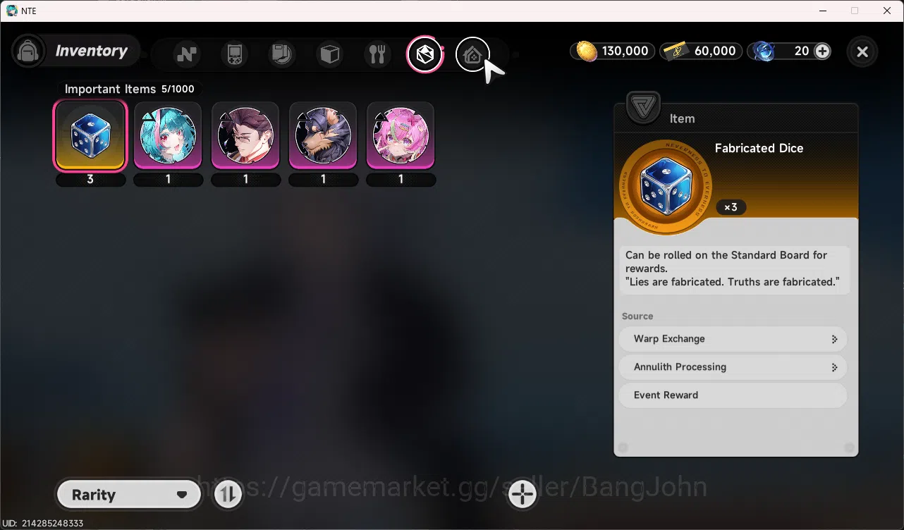 Neverness to Everness Accounts EU | Starter Lv | S Char Nanaly + Glider | NTE019 image 6