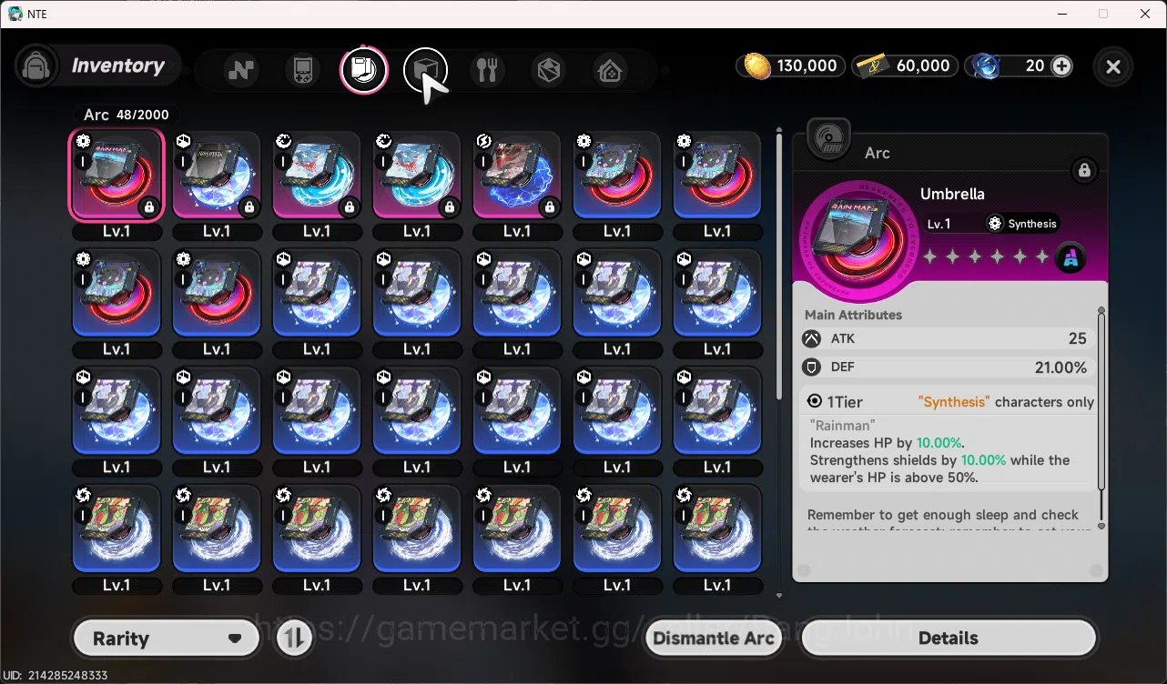 Neverness to Everness Accounts EU | Starter Lv | S Char Nanaly + Glider | NTE019 image 8